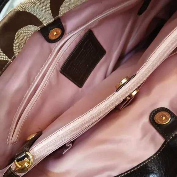 Vintage Coach Satchel & Wallet🤎